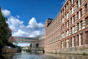 Buntgarnwerke in Leipzig