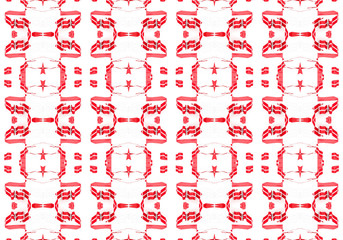 Ethnic pattern. Abstract kaleidoscope  fabric design.