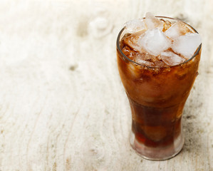 Glass of cola