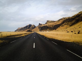 Icelandic scenic road
