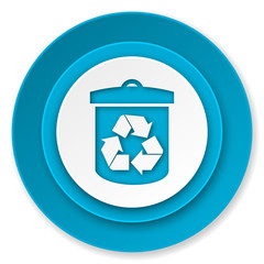 recycle icon, recycling sign