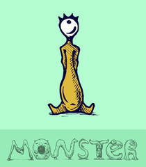Monster font