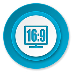 16 9 display icon