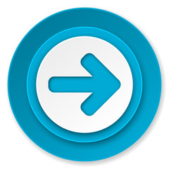 right arrow icon, arrow sign