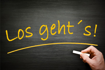 Los gehts