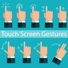 Touch Screen Gestures