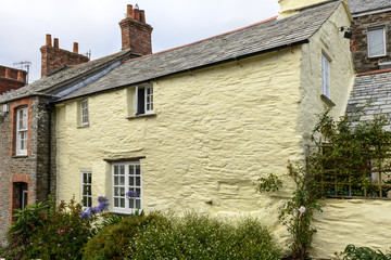 old cottage at Boscastle, Cornwall