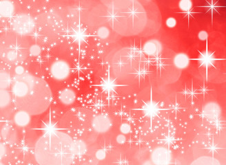 Weihnachtlicher Hintergrund rot glitzer Sterne