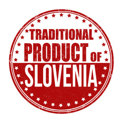 Traditional product of Slovenia stamp