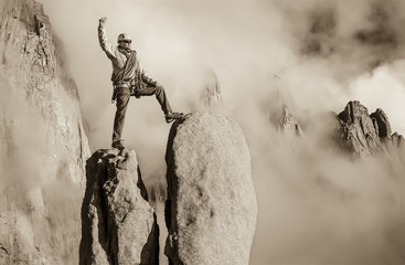 Challenge the mountain.