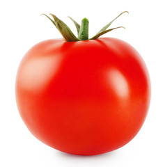 Red tomato with green handle