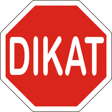 Achtungschild, t&uuml;rkisch