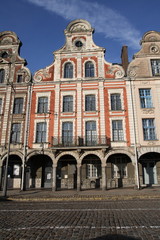 Fototapeta na wymiar Maisons, Grand place d'Arras