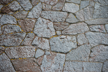 Rough stone wall background
