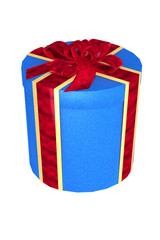 Blue Christmas Present