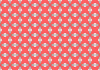 Fototapeta premium Ethnic pattern. Abstract kaleidoscope fabric design.