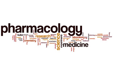 Pharmacology word cloud