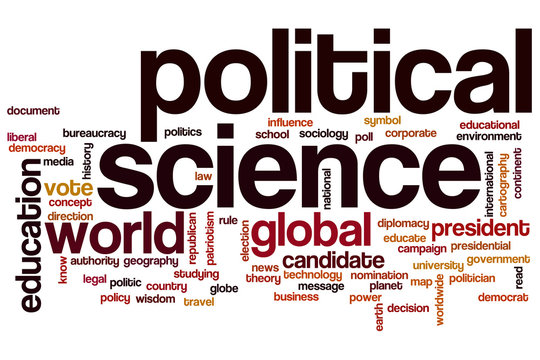 Political Science Word Cloud