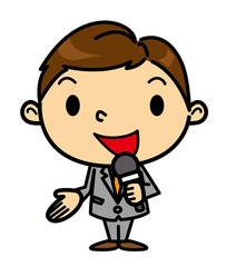 SD男性　リポーター