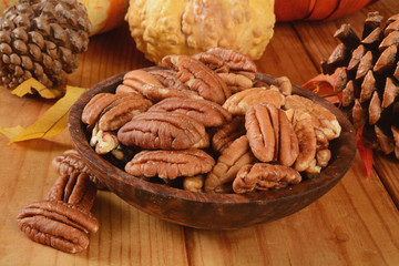 Bowl of pecans