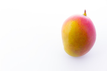 Mango fruit isolated on white background