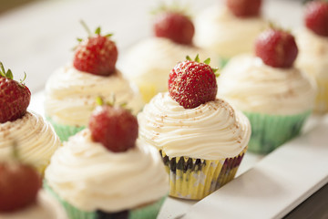 cupcake rows