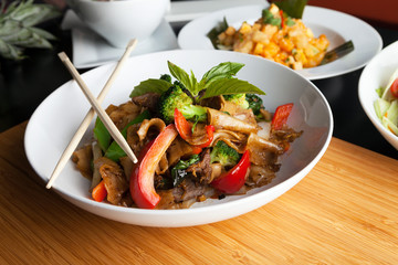 Drunken Noodle Pad Kee Mao