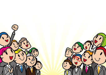 ビジネス　人々