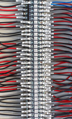 PLC -- input wires used in industry.