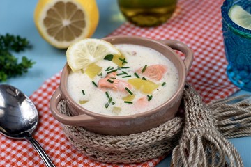 Lohikeitto Finnish salmon and potato soup