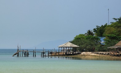 The Beach Landscape view on Vacation trip