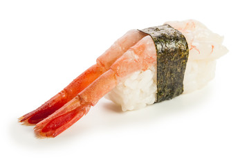 ama ebi nigiri sushi