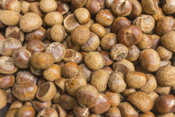 Native raw chestnut