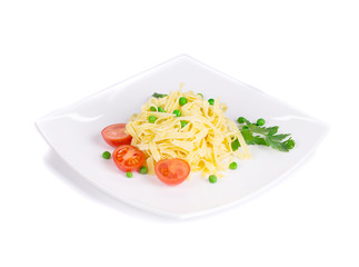 Tasty italian pasta.