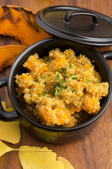 Quinoa with pumpkin