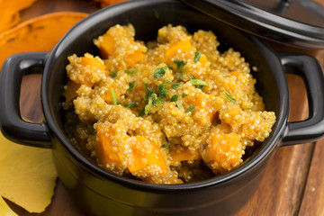 Quinoa with pumpkin