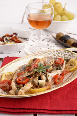 Tranci di Spatola sfilettata - Pieces of Spatula filleted