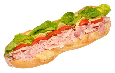 Gammon Ham Sandwich Baguette