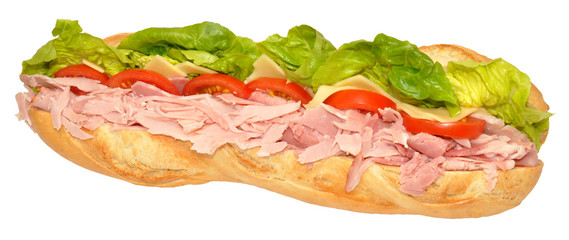 Gammon Ham Sandwich Baguette