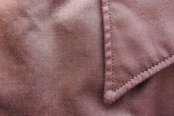 brown/violet cotton shirt