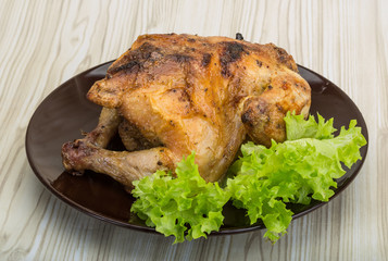 Roasted chicken