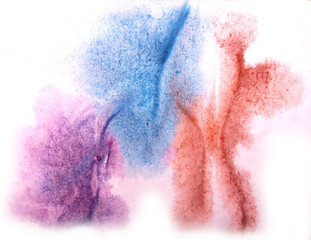 art  watercolor ink paint blob watercolour splash colorful stain