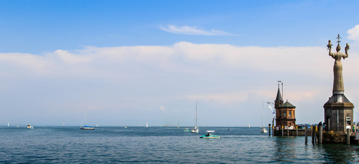Fototapeta premium Bodensee Konstanz wasser