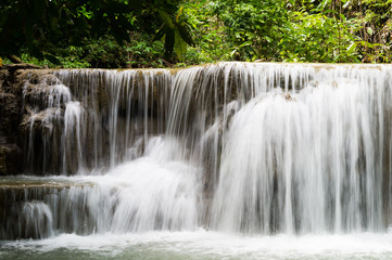 Thailand waterfall in Kanjanaburi