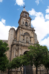 Fototapeta na wymiar Church of San Miguel in Jerez de la Frontera, Andalusia, Spain