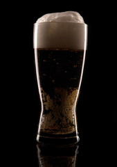 glass with beer