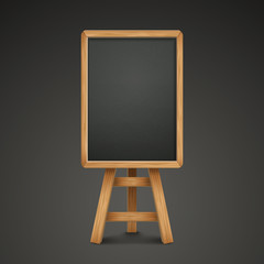 blank blackboard or sandwich board © JoyImage