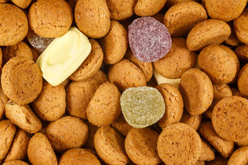 Close up pepernoten sweets Sinterklaas