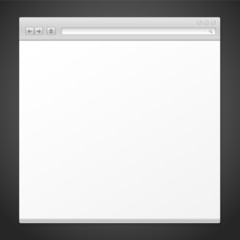 blank web page