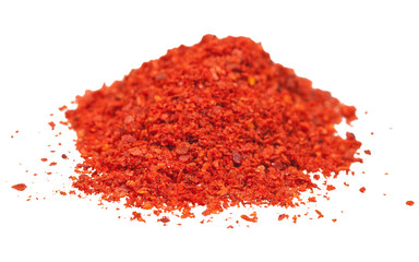 ground red chili pepper - paprika close up